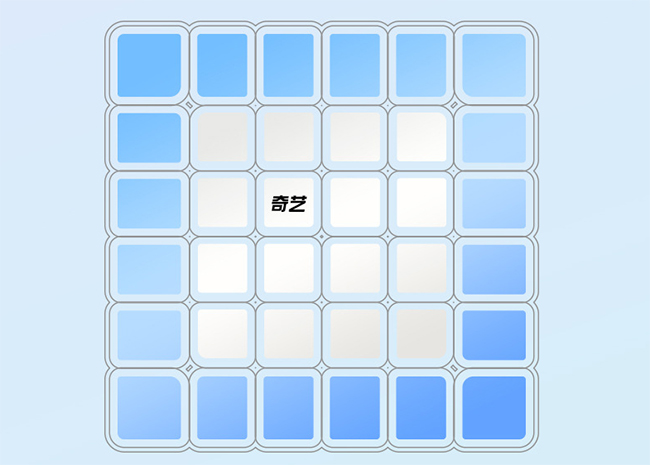 QiYi MoFangGe QiFan S2 6x6x6 Magic Cube Stickerless